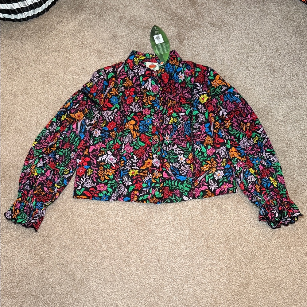 FARM Rio Multicolor Floral Blouse